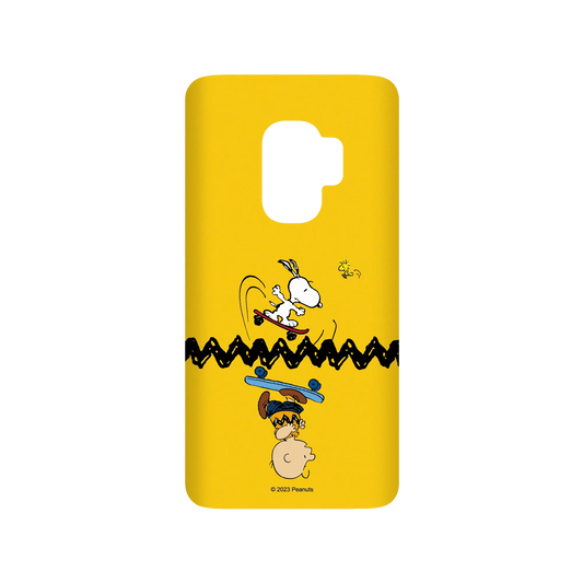 RhinoShield X Snoopy SolidSuit Samsung Galaxy S9 Case - Let's Skate Together