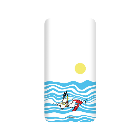 RhinoShield X Snoopy SolidSuit Samsung Galaxy S9 Case - Snorkeling Snoopy