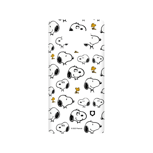 RhinoShield X Snoopy SolidSuit Samsung Galaxy Note9 Case - Snoopy & Woodstock - Stickers