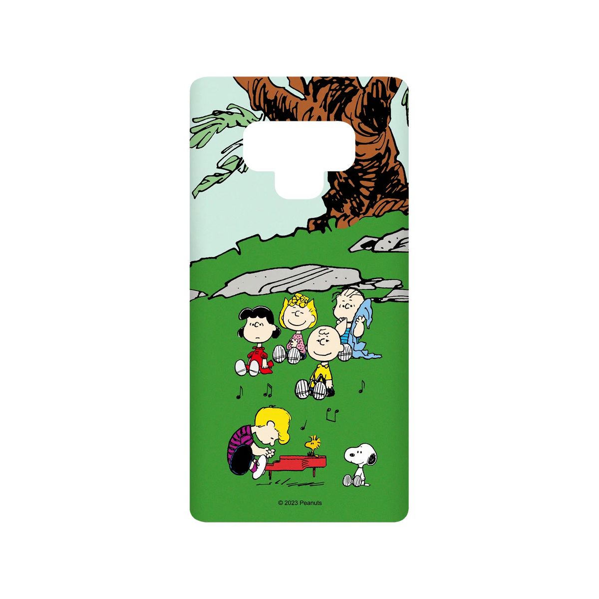 RhinoShield X Snoopy SolidSuit Samsung Galaxy Note9 Case - Schroeder Playing Piano