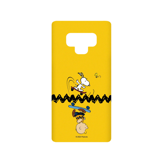 RhinoShield X Snoopy SolidSuit Samsung Galaxy Note9 Case - Let's Skate Together