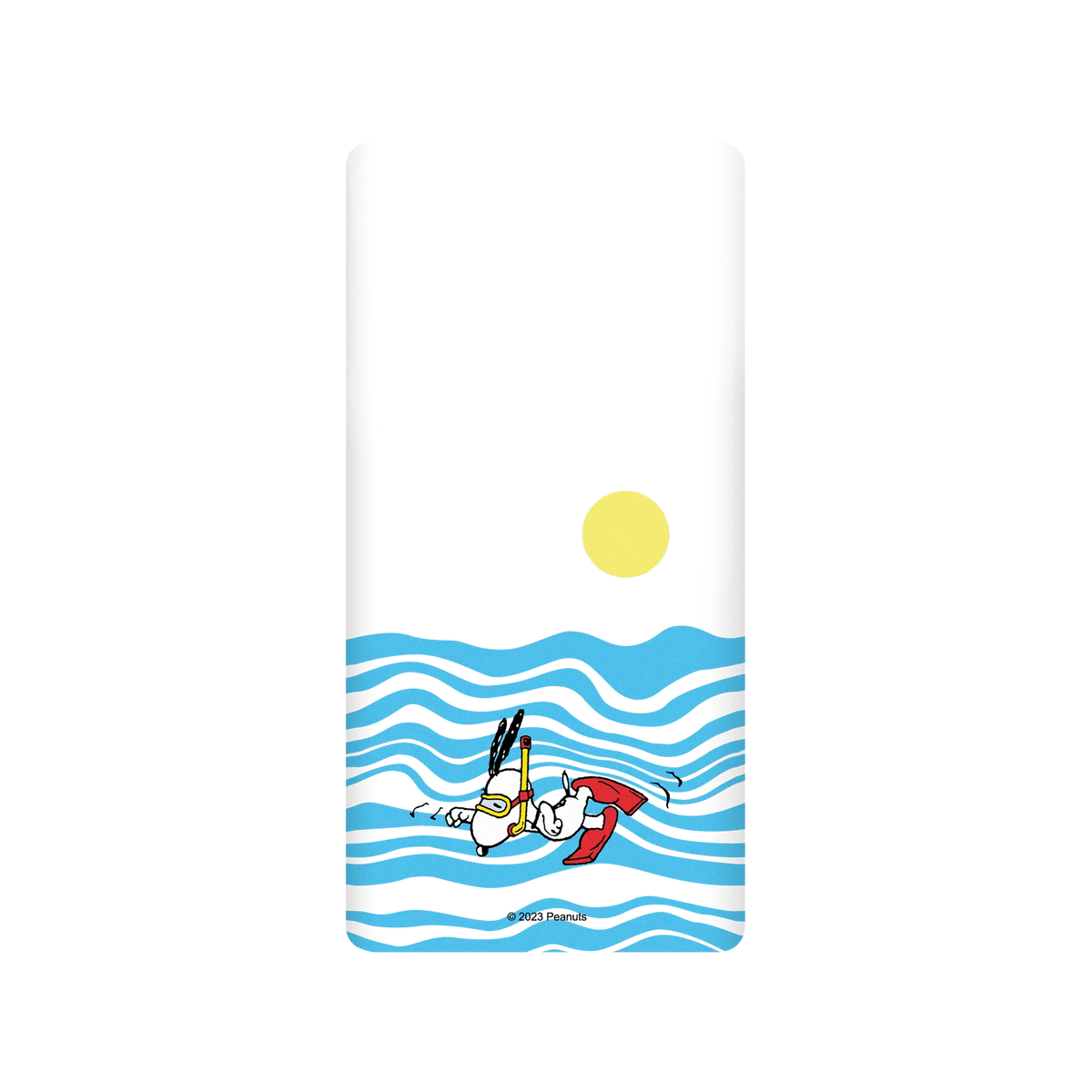 RhinoShield X Snoopy SolidSuit Samsung Galaxy Note9 Case - Snorkeling Snoopy