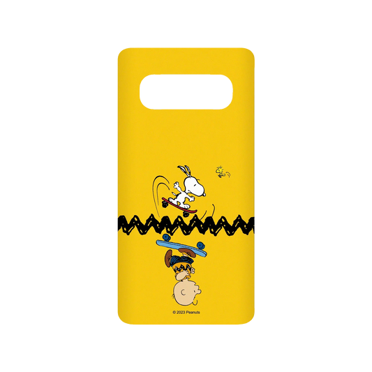 RhinoShield X Snoopy SolidSuit Samsung Galaxy S10+ Case - Let's Skate Together