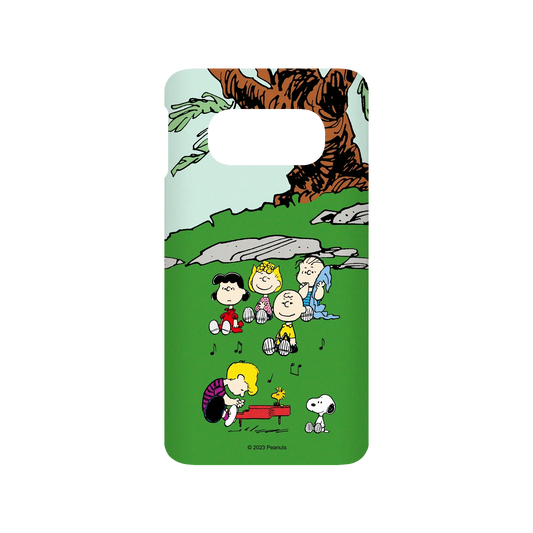 RhinoShield X Snoopy SolidSuit Samsung Galaxy S10e Case - Schroeder Playing Piano