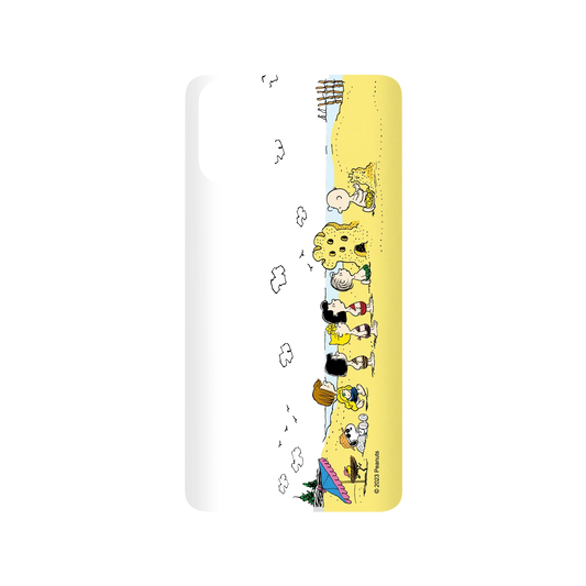 RhinoShield X Snoopy SolidSuit Samsung Galaxy A51 (4G) Case - Let's Build Sandcastles