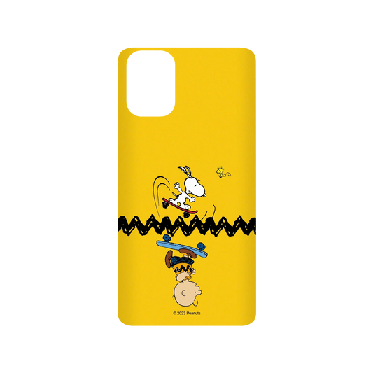 RhinoShield X Snoopy SolidSuit Samsung Galaxy A51 (4G) Case - Let's Skate Together