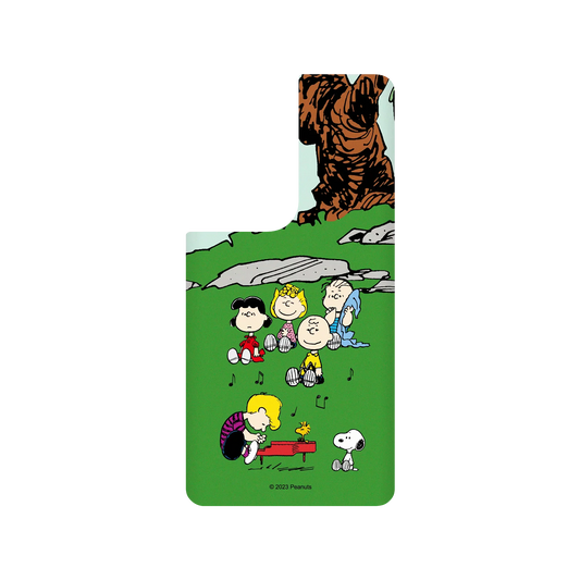 RhinoShield X Snoopy SolidSuit Samsung Galaxy S21 Ultra Case - Schroeder Playing Piano