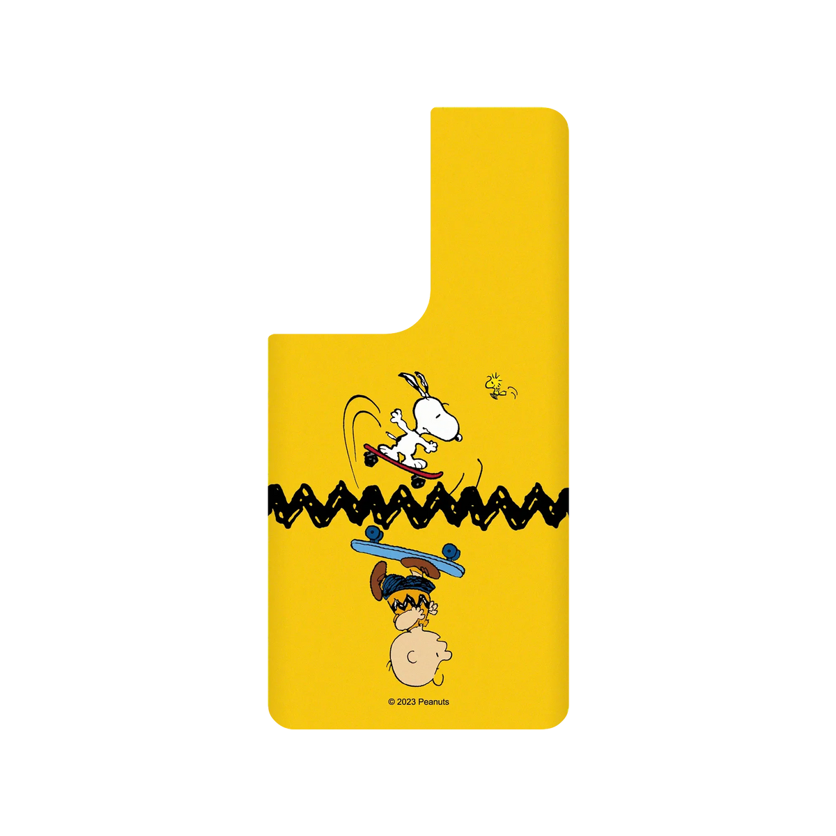 RhinoShield X Snoopy SolidSuit Samsung Galaxy S21 Ultra Case - Let's Skate Together