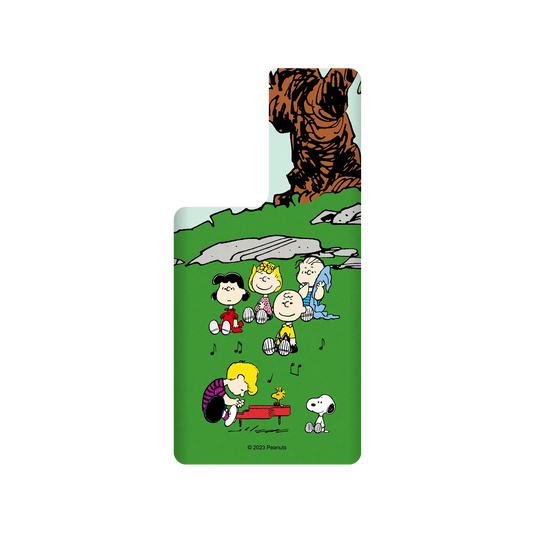 RhinoShield X Snoopy SolidSuit Samsung Galaxy S22 Ultra Case - Schroeder Playing Piano