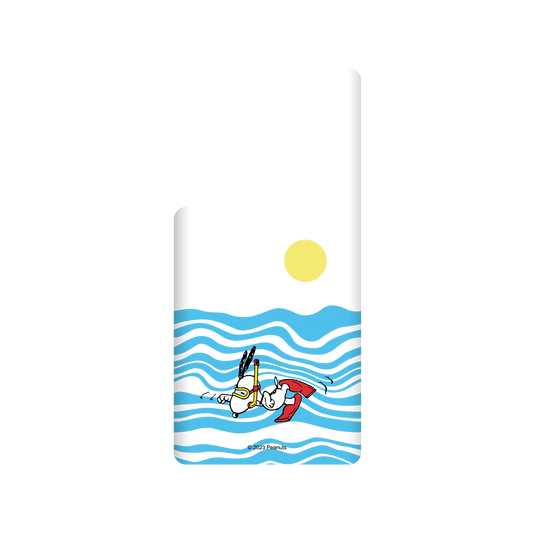 RhinoShield X Snoopy SolidSuit Samsung Galaxy S22 Ultra Case - Snorkeling Snoopy