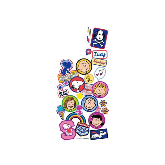 RhinoShield X Snoopy SolidSuit Samsung Galaxy A73 Case - Peace & Love - Patch Pack