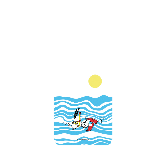 RhinoShield X Snoopy SolidSuit Samsung Galaxy A73 Case - Snorkeling Snoopy