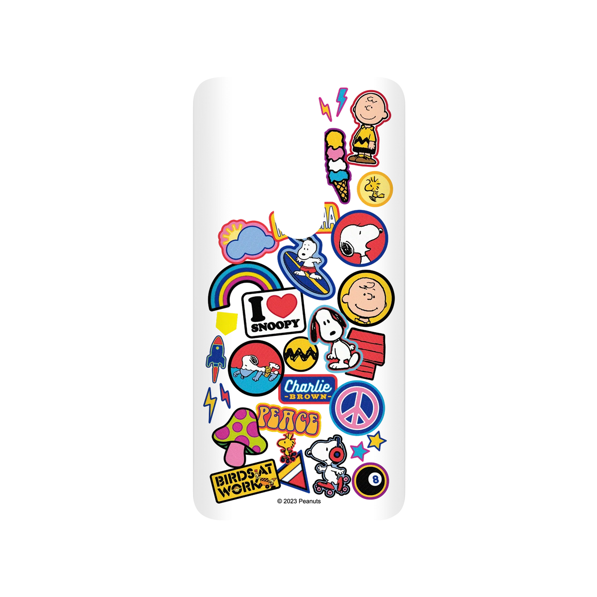 RhinoShield X Snoopy SolidSuit OnePlus 7 Pro Case - Good Vibes - Patch Pack