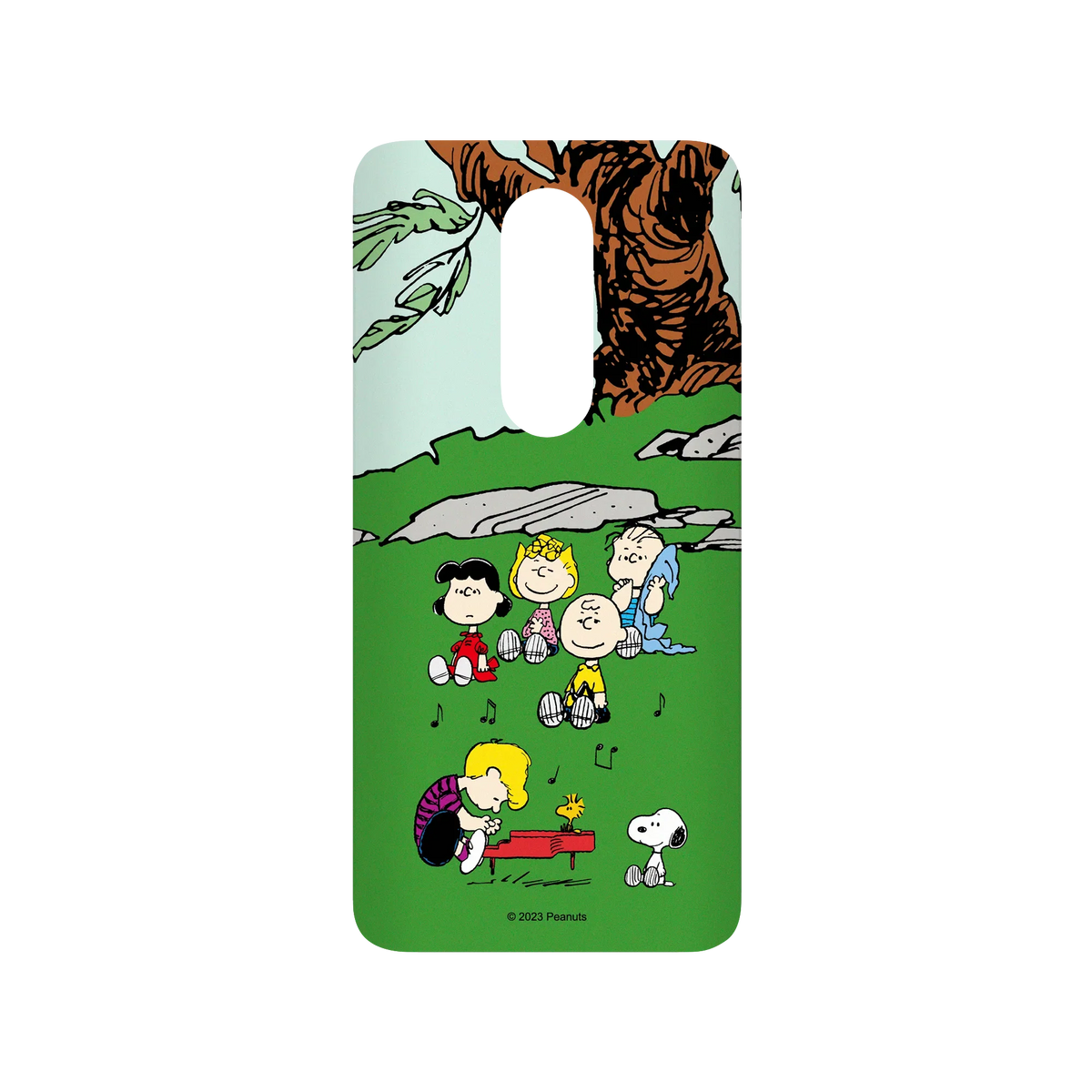 RhinoShield X Snoopy SolidSuit OnePlus 7 Pro Case - Schroeder Playing Piano