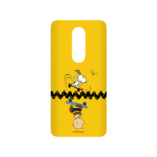 RhinoShield X Snoopy SolidSuit OnePlus 7 Pro Case - Let's Skate Together