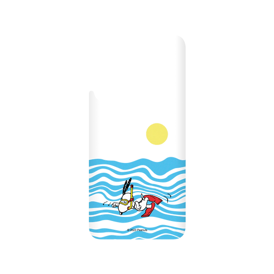 RhinoShield X Snoopy SolidSuit OnePlus 9 Case - Snorkeling Snoopy