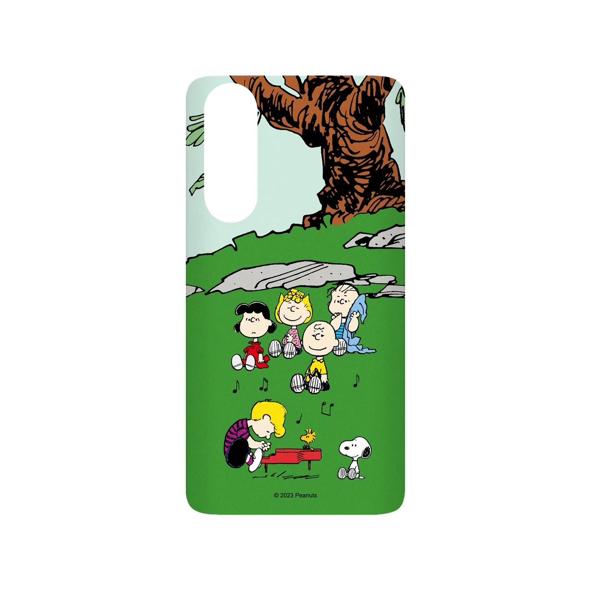 RhinoShield X Snoopy SolidSuit Huawei P30 Case - Schroeder Playing Piano