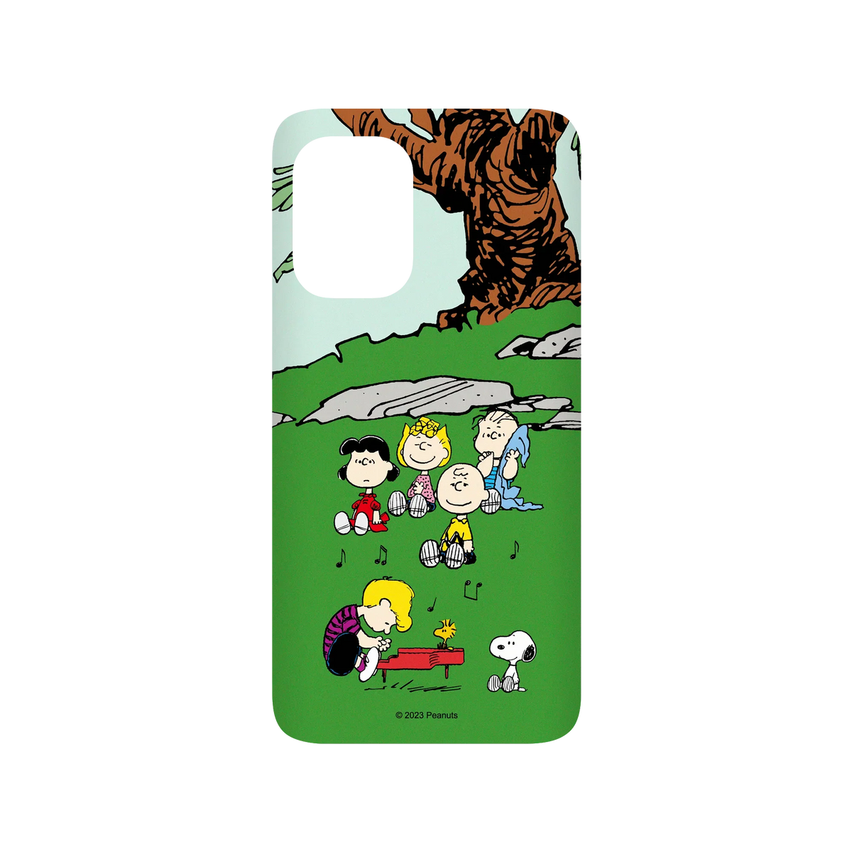 RhinoShield X Snoopy SolidSuit ASUS Zenfone 8 Case - Schroeder Playing Piano