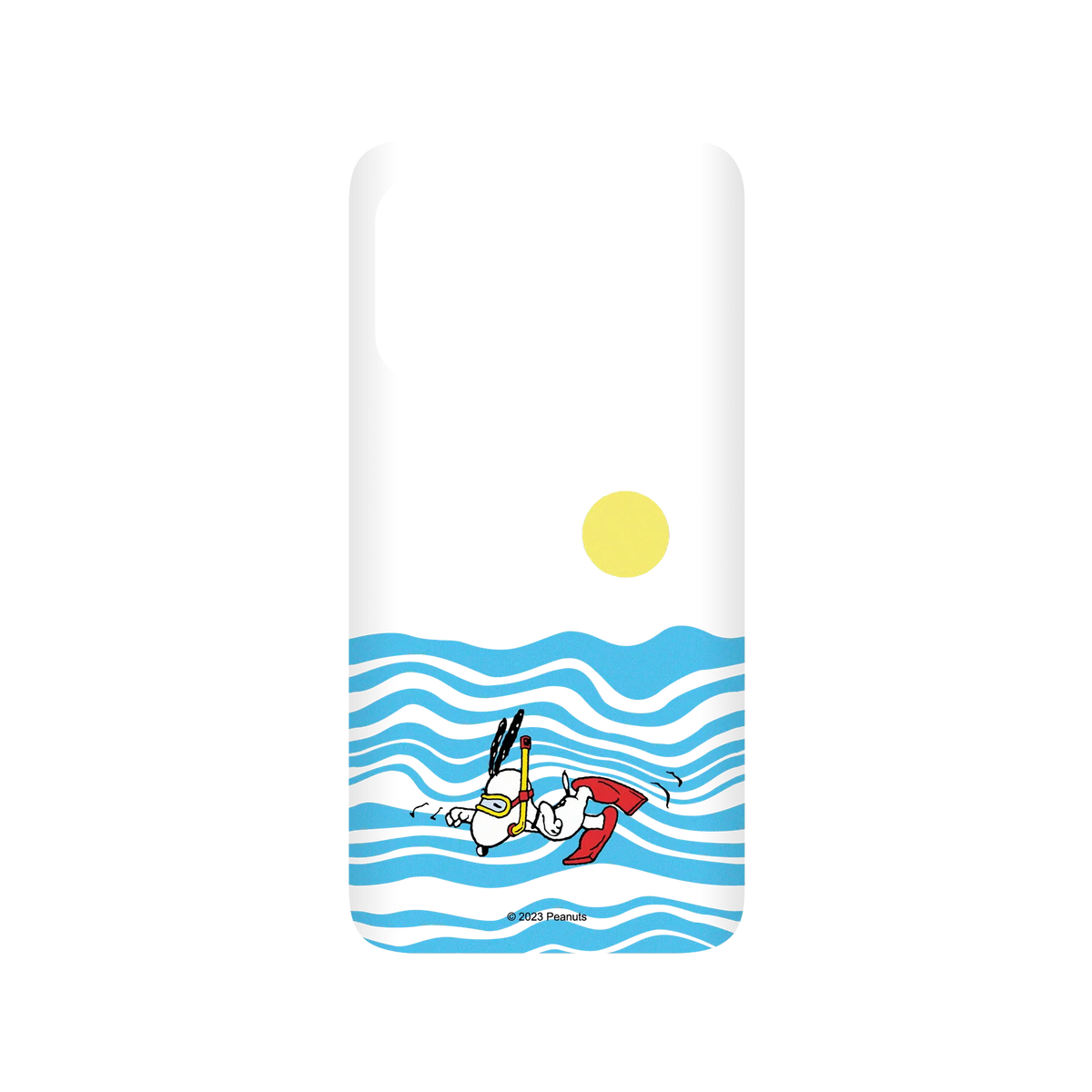 RhinoShield X Snoopy SolidSuit ASUS Zenfone 8 Case - Snorkeling Snoopy