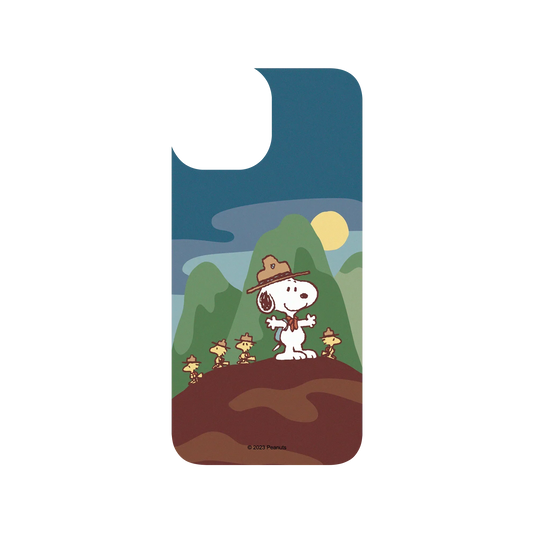 RHINOSHIELD X Snoopy SolidSuit iPhone 13 mini Case - At The Mountain Top