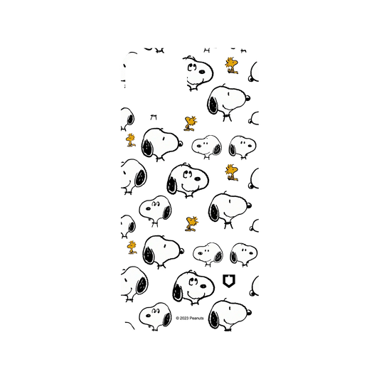 RHINOSHIELD X Snoopy SolidSuit iPhone 13 Case - Snoopy & Woodstock - Stickers