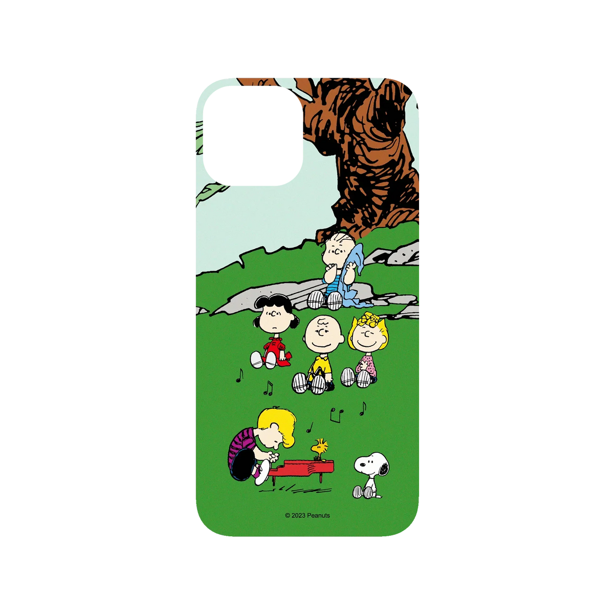 RHINOSHIELD X Snoopy SolidSuit iPhone 13 Case - Schroeder Playing Piano