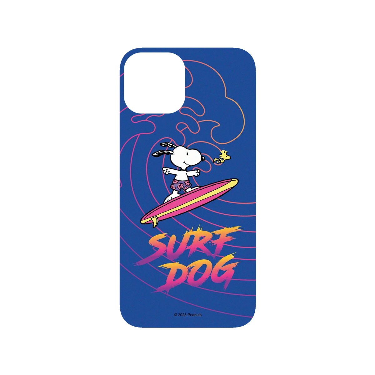 RHINOSHIELD X Snoopy SolidSuit iPhone 13 Case - Surfing Snoopy