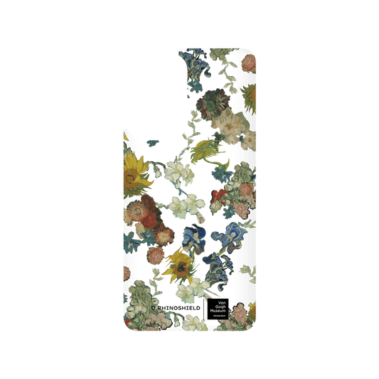 RHINOSHIELD X Van Gogh Museum  SolidSuit Samsung Galaxy A52 (4G/5G) Case - Vincent's Flowers - 50th Anniversary Transparent