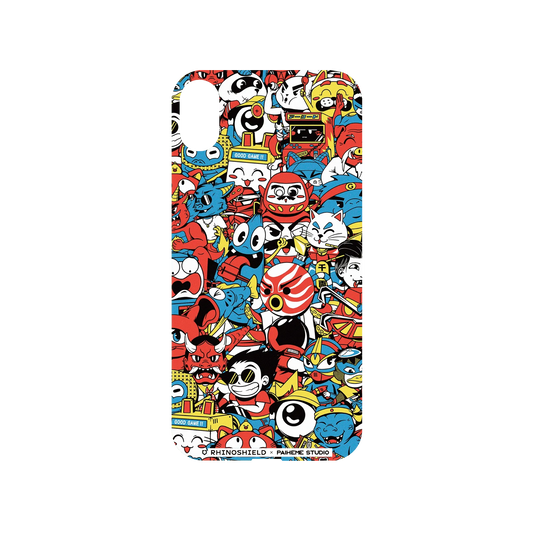 RHINOSHIELD X Paiheme Studio Mod NX iPhone XS Case - All Stars Backplate