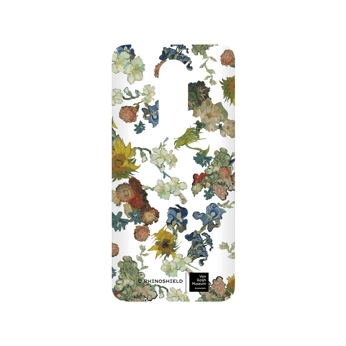 RHINOSHIELD X Van Gogh Museum  SolidSuit OnePlus 7 Pro Case - Vincent's Flowers - 50th Anniversary Transparent