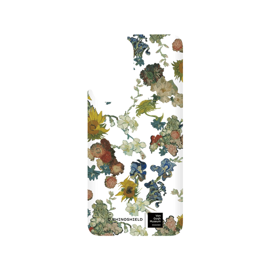 RHINOSHIELD X Van Gogh Museum  SolidSuit OnePlus 9 Case - Vincent's Flowers - 50th Anniversary Transparent
