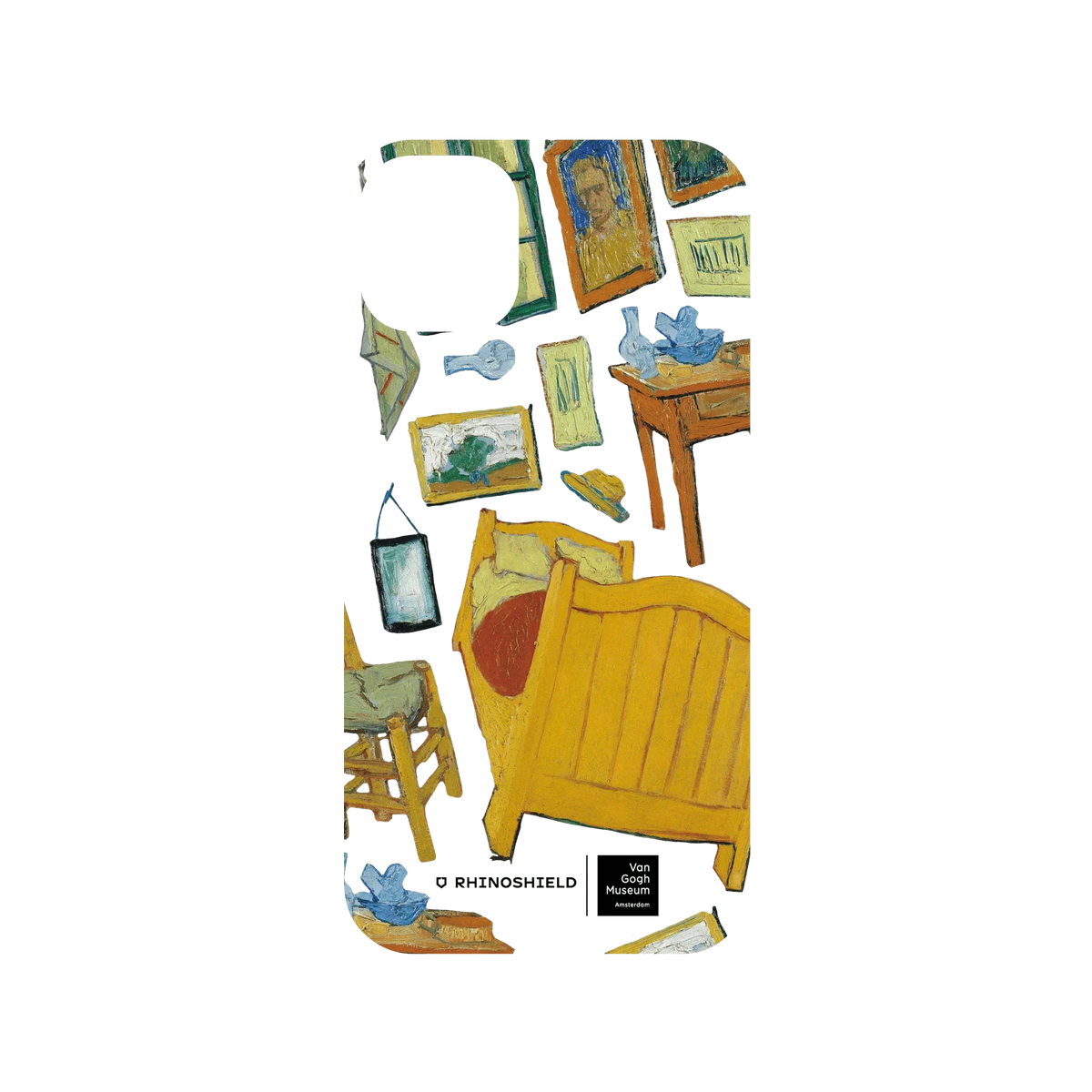 RHINOSHIELD X Van Gogh Museum  Mod NX iPhone 11 Case - The Bedroom - Transparent Backplate