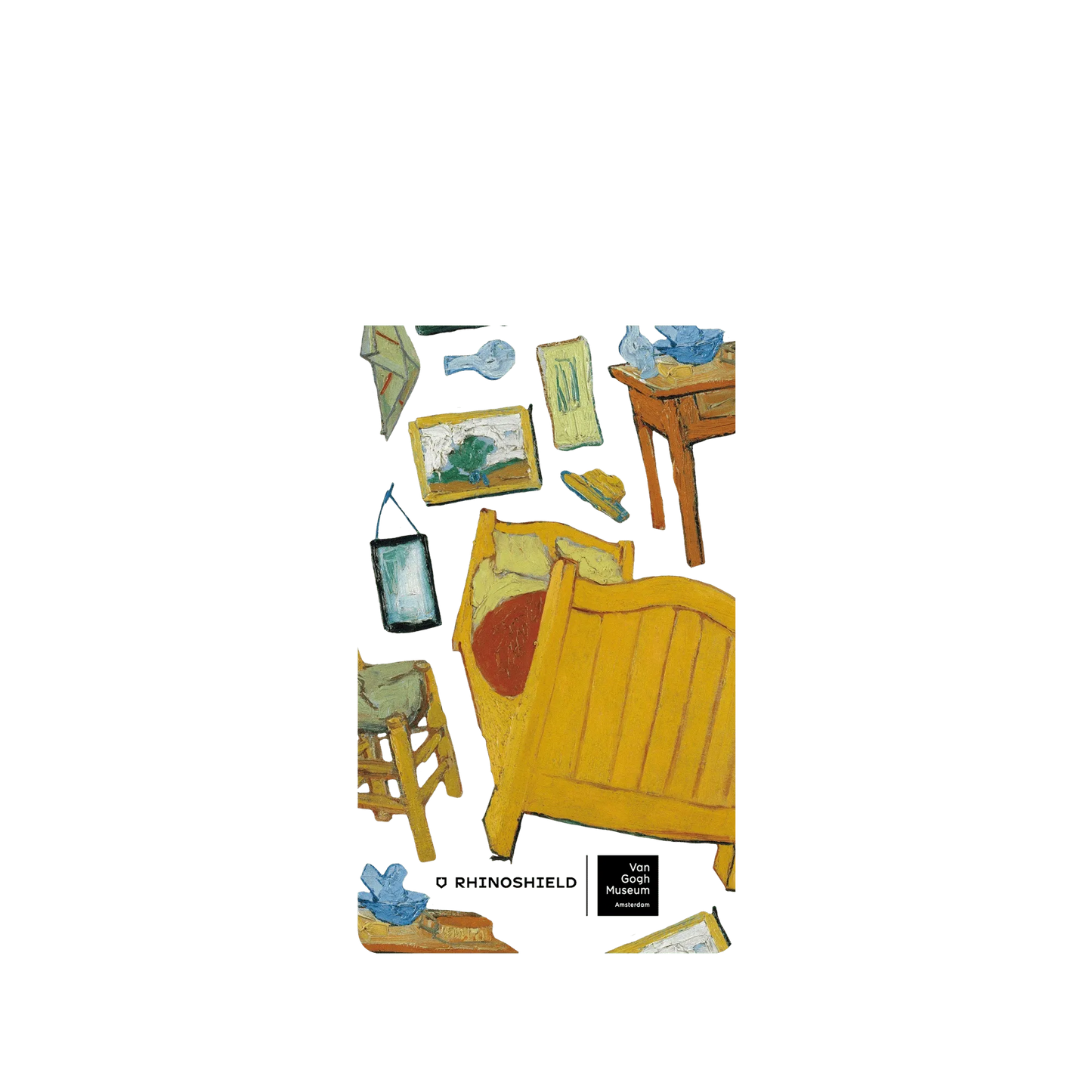 RHINOSHIELD X Van Gogh Museum  SolidSuit (MagSafe compatible) Google Pixel 7a Case - The Bedroom - Transparent