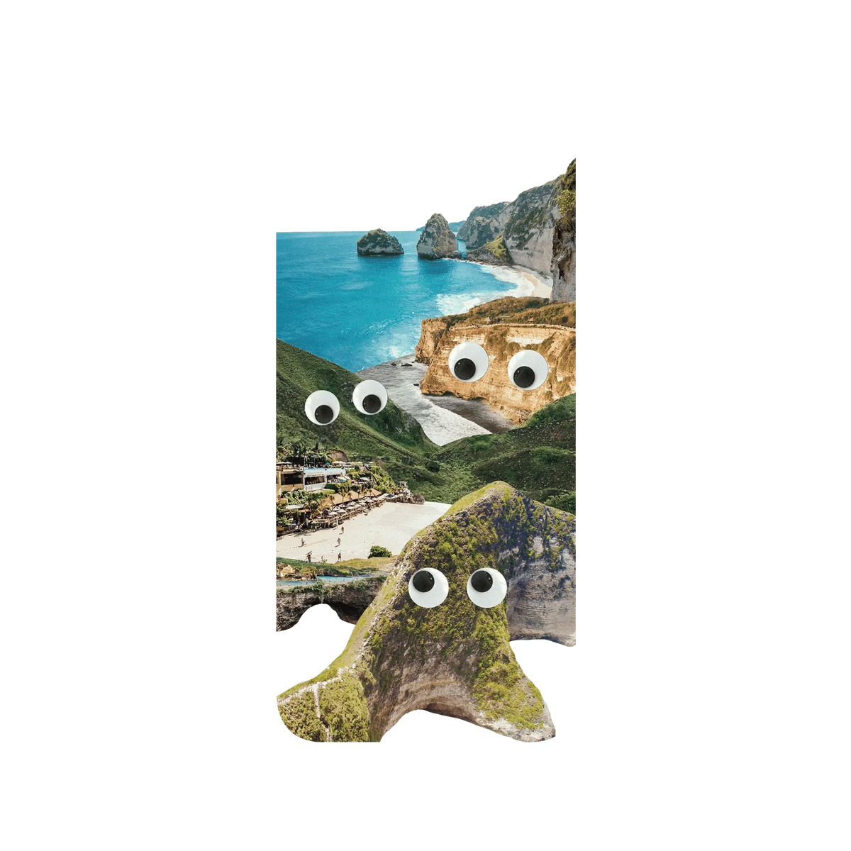 RHINOSHIELD SolidSuit iPhone SE (2nd generation) Case: Original Designs - Bali Island's Eyes On You