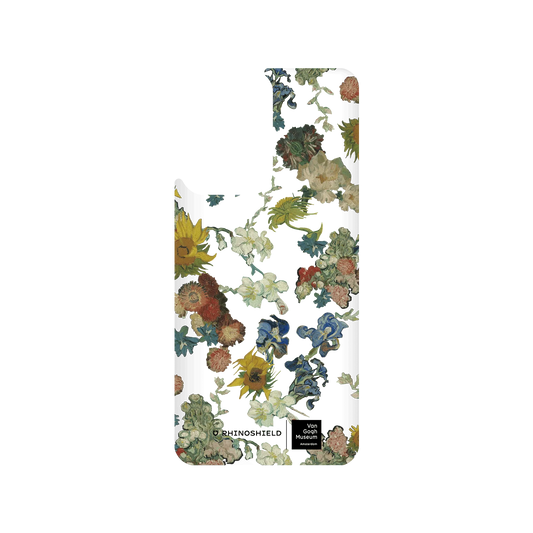 RHINOSHIELD X Van Gogh Museum  SolidSuit Xiaomi 11T Case - Vincent's Flowers - 50th Anniversary Transparent
