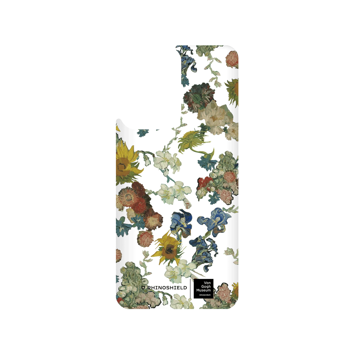 RHINOSHIELD X Van Gogh Museum  SolidSuit Xiaomi 11T Pro Case - Vincent's Flowers - 50th Anniversary Transparent