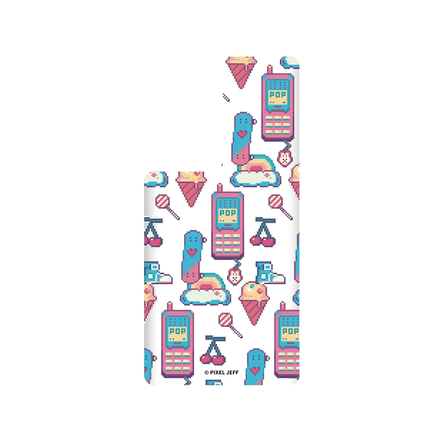 RHINOSHIELD X Pixel Jeff 皮傑 SolidSuit Samsung Galaxy S22 Ultra Case - Lollipop