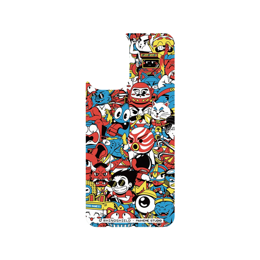 RHINOSHIELD X Paiheme Studio SolidSuit Redmi Note 10 (4G) Case - All Stars