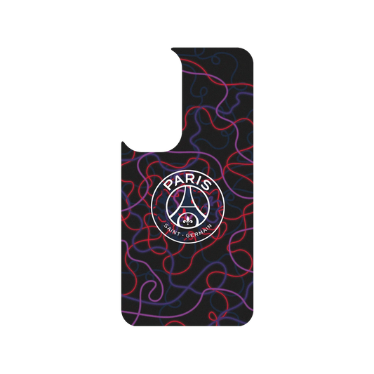 RHINOSHIELD X PSG SolidSuit (MagSafe compatible) Samsung Galaxy S24+ Case - Paris Saint-Germain Neon Logo