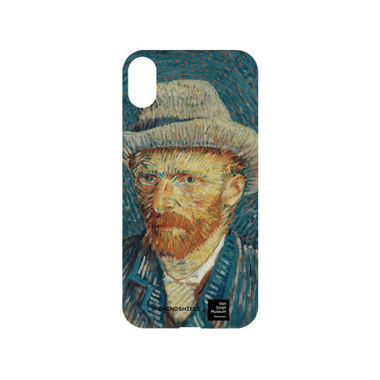 RHINOSHIELD X Van Gogh Museum  Mod NX iPhone XS Case - Vincent's Self-Portrait with Grey Felt Hat Backplate