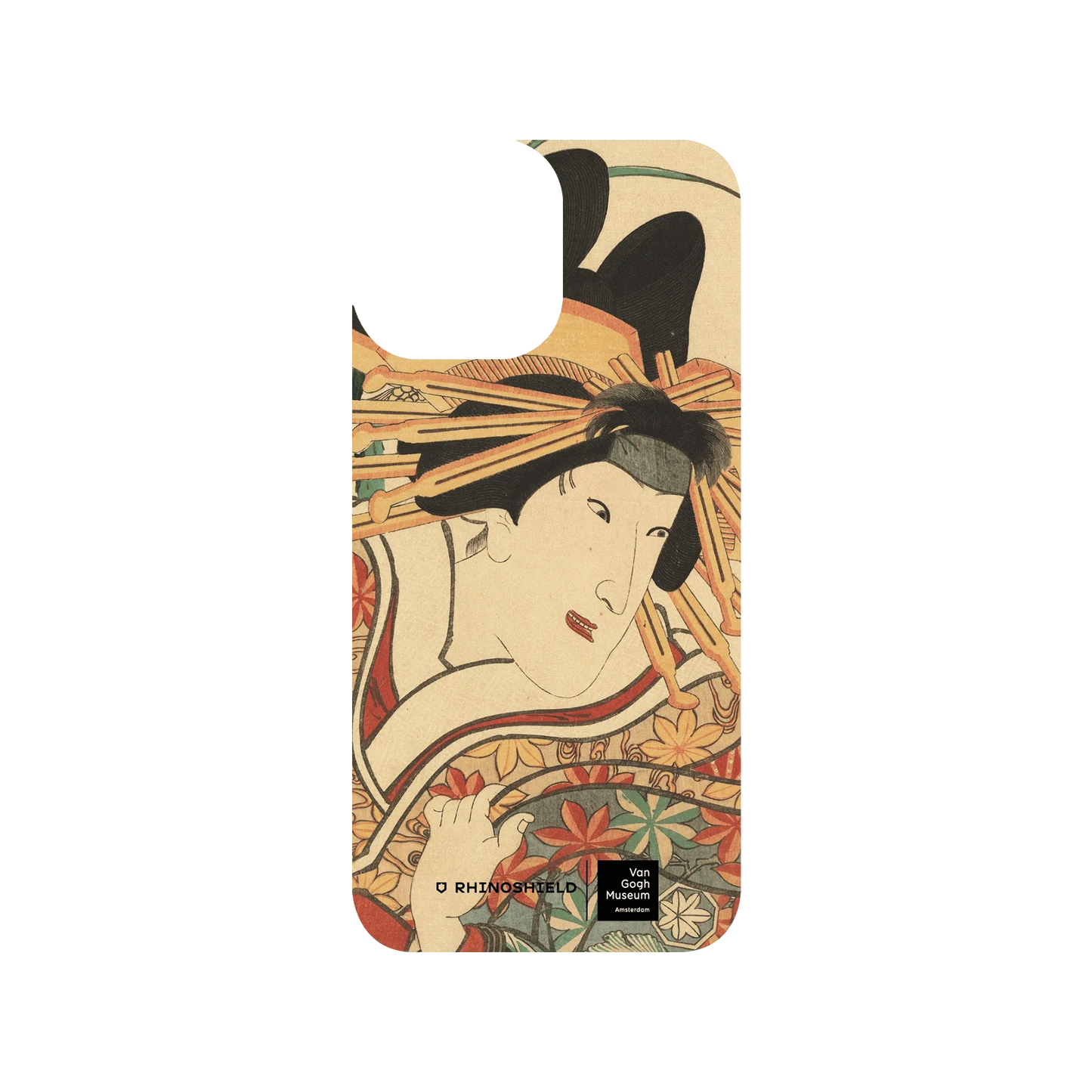 RHINOSHIELD X Van Gogh Museum  SolidSuit (MagSafe compatible) iPhone 13 Pro Max Case - Actor Iwai Kumesaburō (III) in the Role of the Courtesan