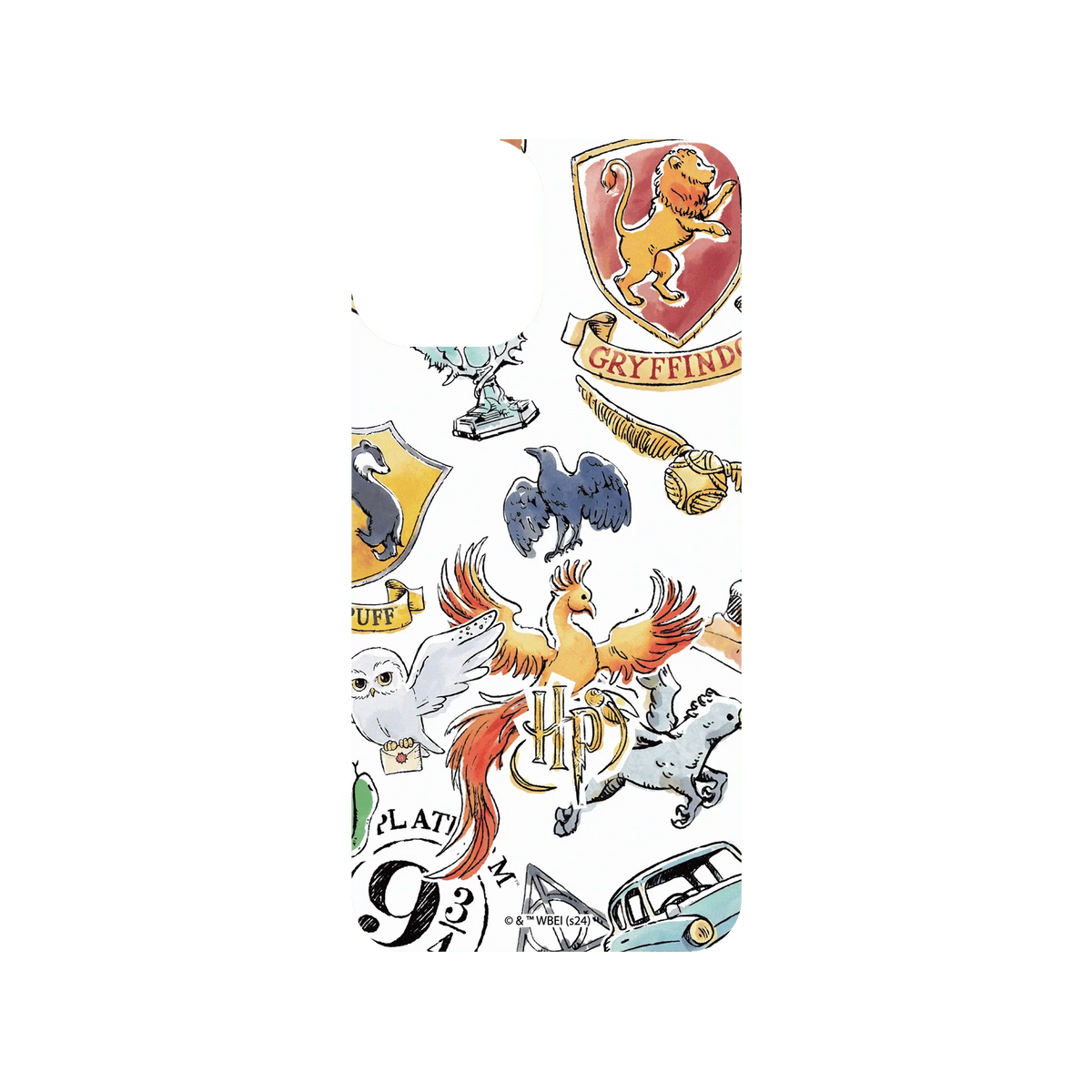 iPhone 11 Pro 犀牛盾SolidSuit防摔背蓋手機殼 哈利波特 Harry Potter - Sticker - 魔法世界