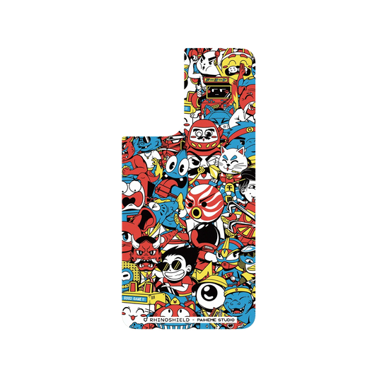 RHINOSHIELD X Paiheme Studio SolidSuit Samsung Galaxy S21+ Case - All Stars