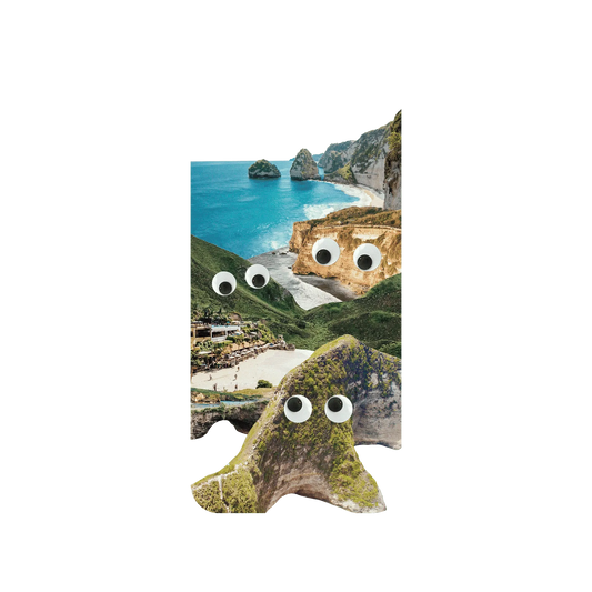 RHINOSHIELD Mod NX iPhone 7 Case: Original Designs - Bali Island's Eyes On You Backplate