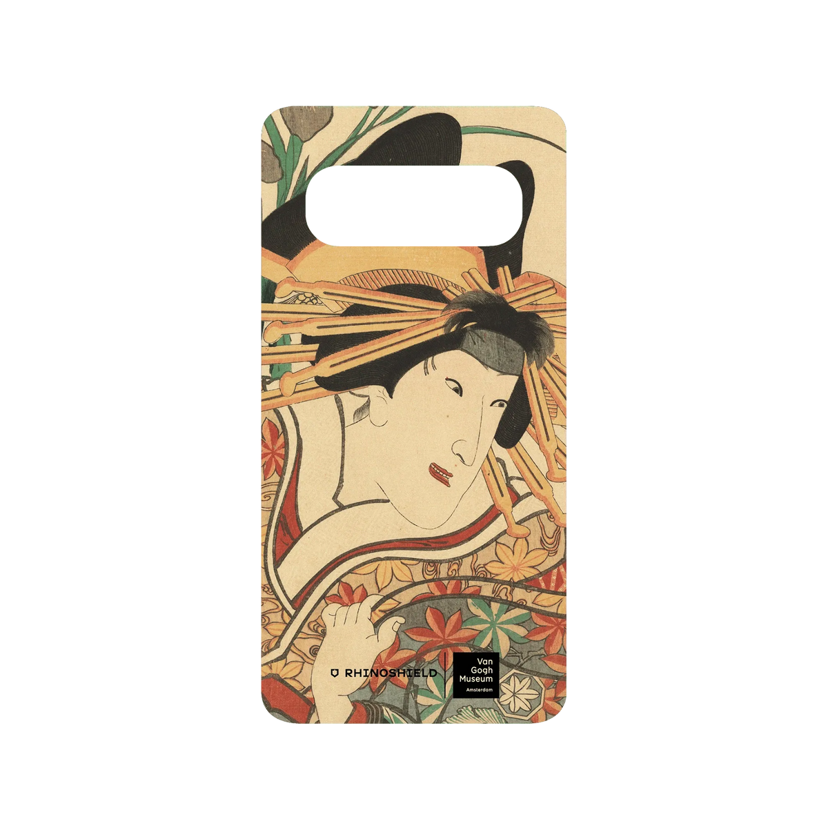RHINOSHIELD X Van Gogh Museum  SolidSuit Samsung Galaxy S10 (4G) Case - Actor Iwai Kumesaburō (III) in the Role of the Courtesan