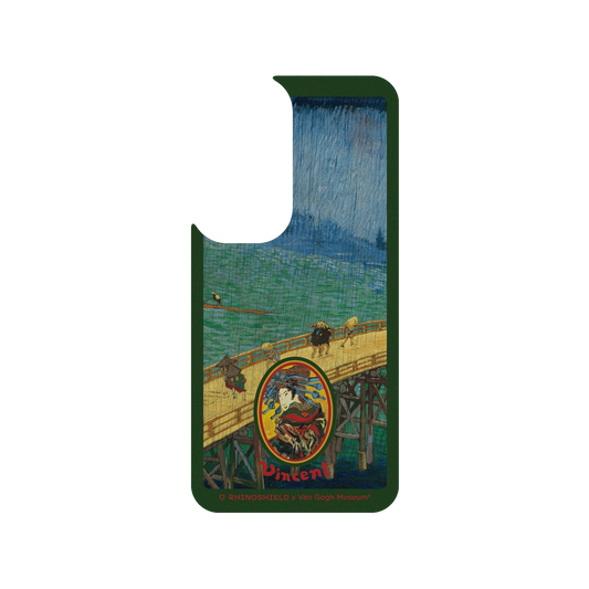 RhinoShield X Van Gogh Museum SolidSuit (MagSafe compatible) Samsung Galaxy S24 Case - Bridge in the Rain - Frame