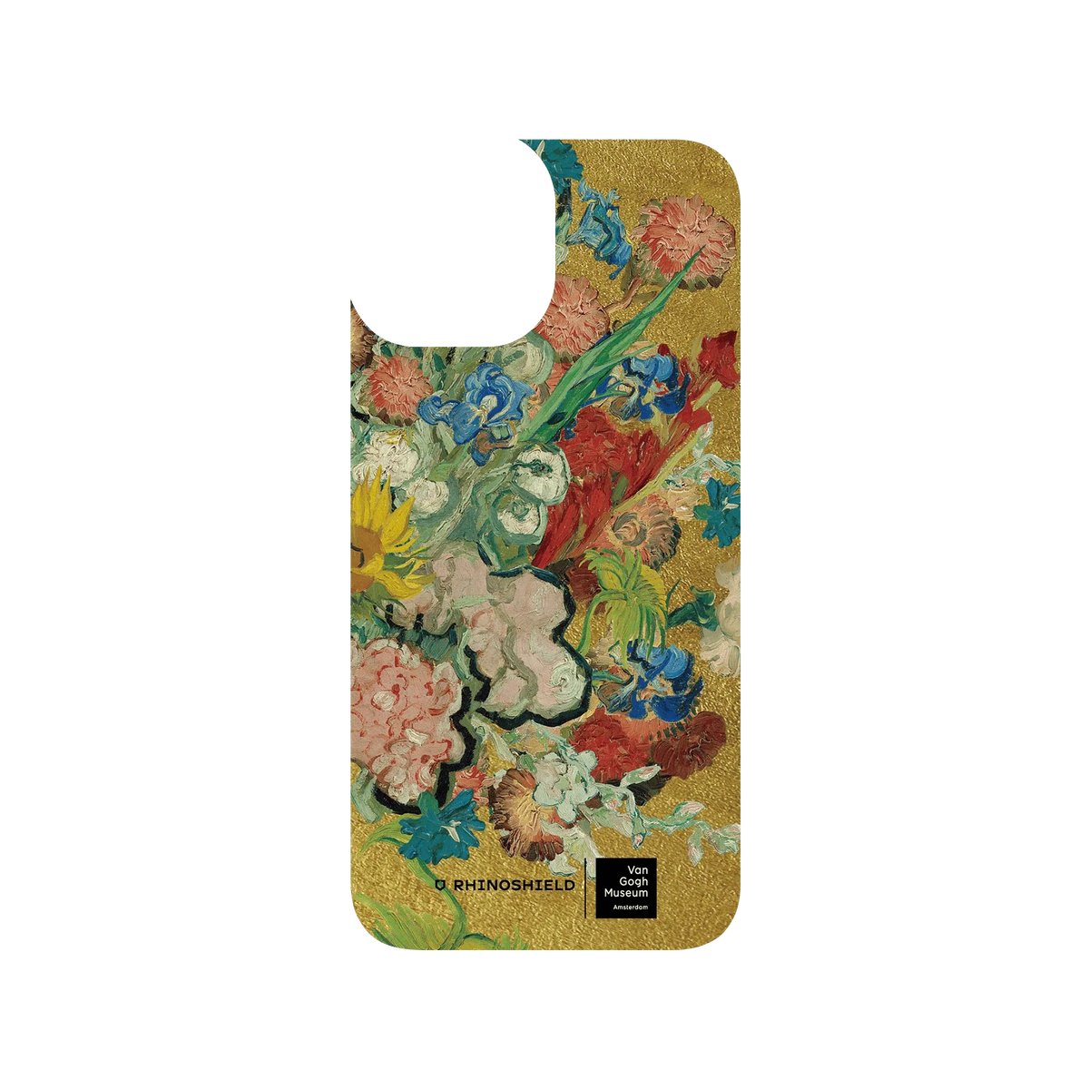 RHINOSHIELD X Van Gogh Museum  SolidSuit iPhone 13 mini Case - Vincent's Flowers - 50th Anniversary