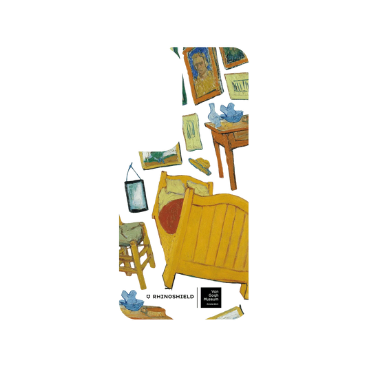 RHINOSHIELD X Van Gogh Museum  SolidSuit (MagSafe compatible) Samsung Galaxy S24 Case - The Bedroom - Transparent