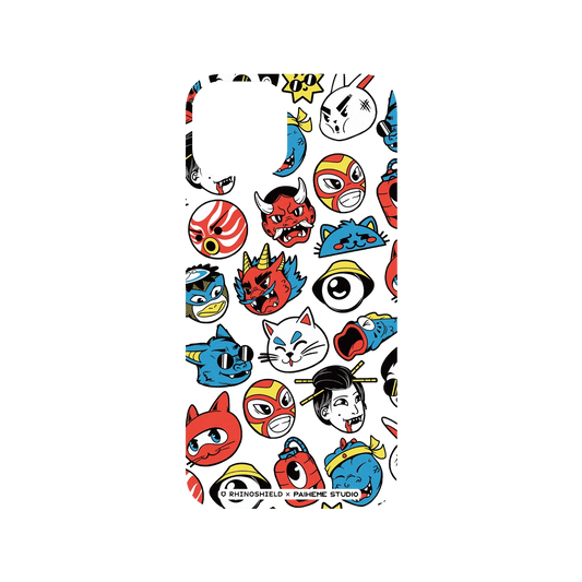 RHINOSHIELD X Paiheme Studio SolidSuit iPhone 13 Case - All Heads