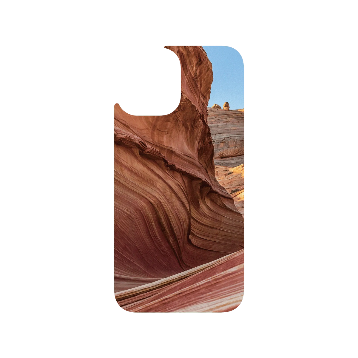 RHINOSHIELD Clear iPhone 12 Pro Max Case: Original Designs - The Masterpiece of Nature (Zion National Park)